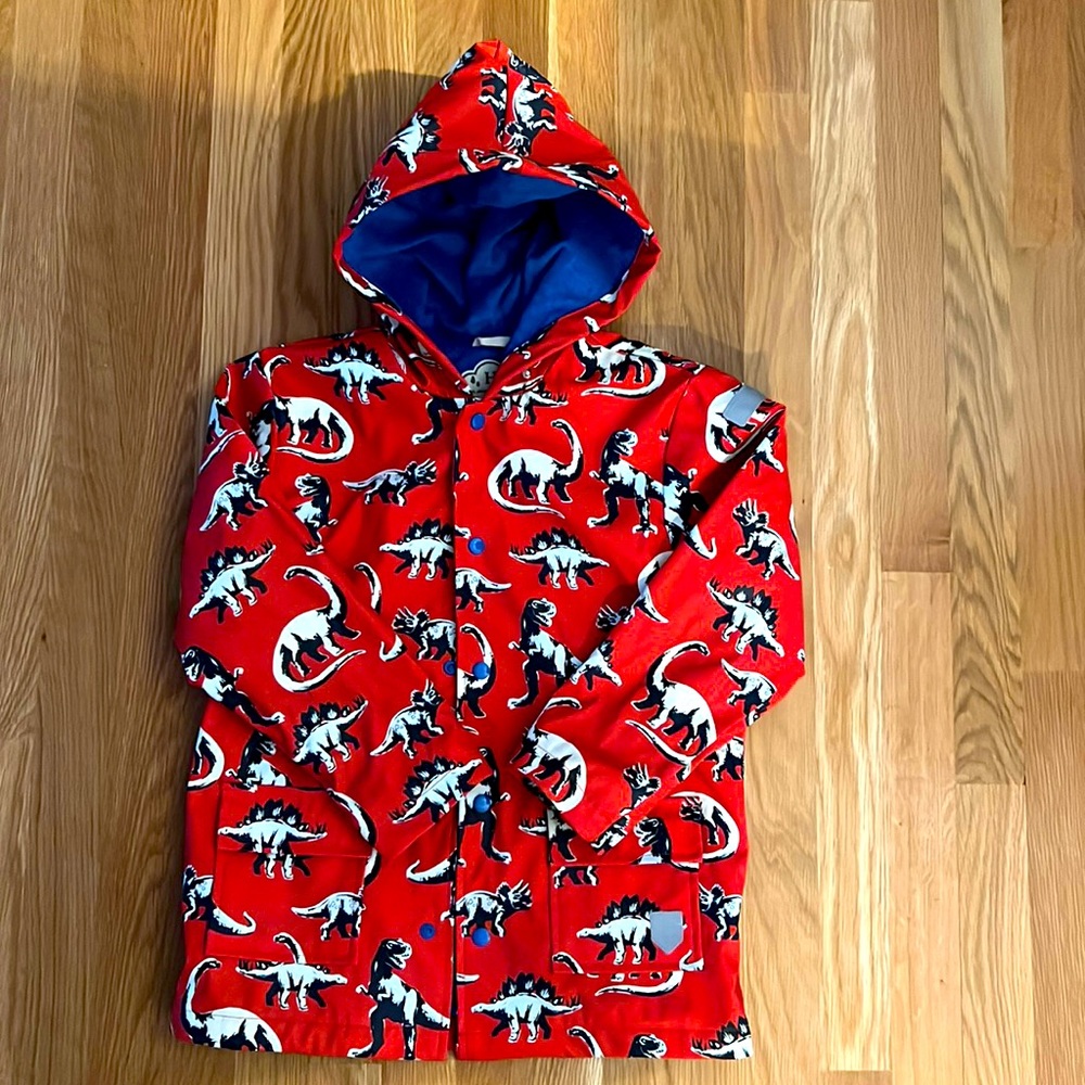 Color Changing Hatley Dinosaur Rain coat